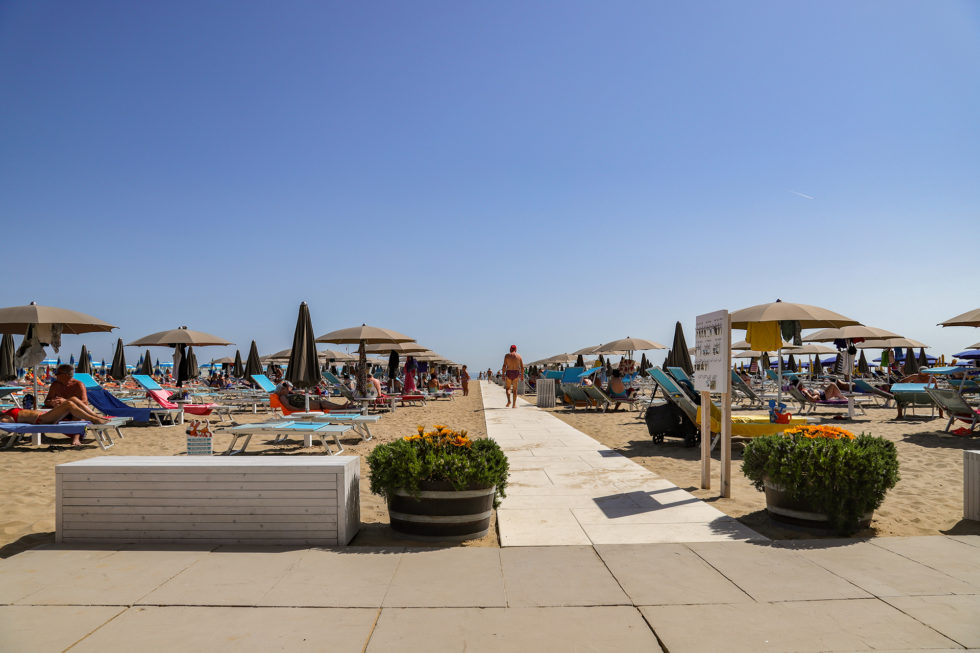 Hotel Haway Rimini - spiaggia